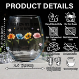 It's Take A Long Time To Grow An Old Friend - Personalized Bestie All Over Wine Glass