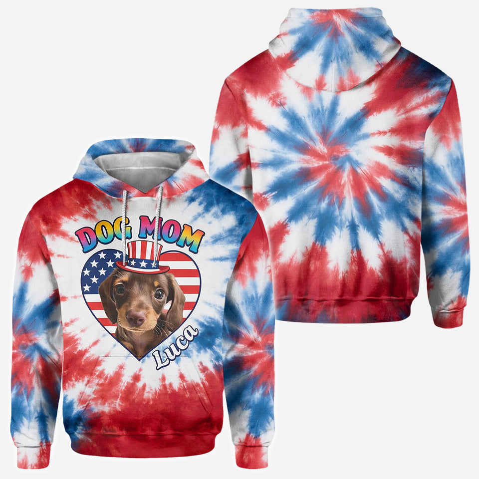 Red, White & Woof - Personalized Pet All Over Shirt
