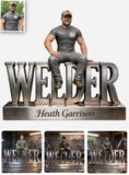Custom Any Photo - Personalized Welder Custom Shaped Acrylic Plaque