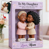 Watching You Be A Mom - Personalized Daughter Custom Shaped Acrylic Plaque