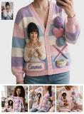 Love Crocheting - Personalized Crocheting Cardigan Sweater