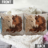 You & Me - Personalized Couple Throw Pillow