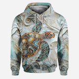 Love Turtles - Personalized Turtle Hoodie and Leggings