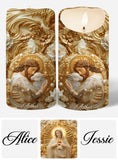 Eternal Faith - Personalized Christian Flameless Candle