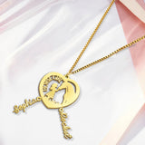 Horse Girl - Personalized Horse Necklace with Charms