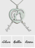 Horse Girl - Personalized Horse Necklace with Charms