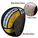 Love Volleyball - Personalized Volleyball Non-Slip Tufted Rug