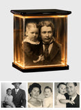 Custom Any Photo Always With You - Personalized Memorial 3D Memory Box
