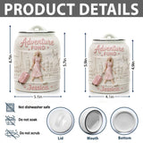 Travelling Saving Jar - Personalized Travelling Jar