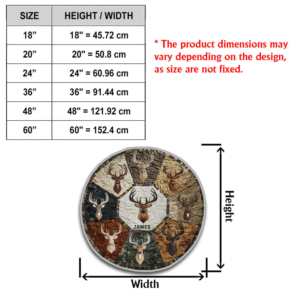 Hunting Season - Personalized Hunting Non-Slip Tufted Rug