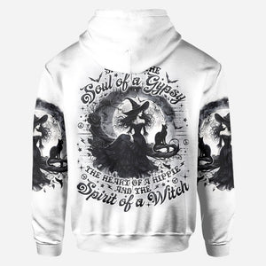 Spirit Of A Witch - Personalized Witch All Over Shirt