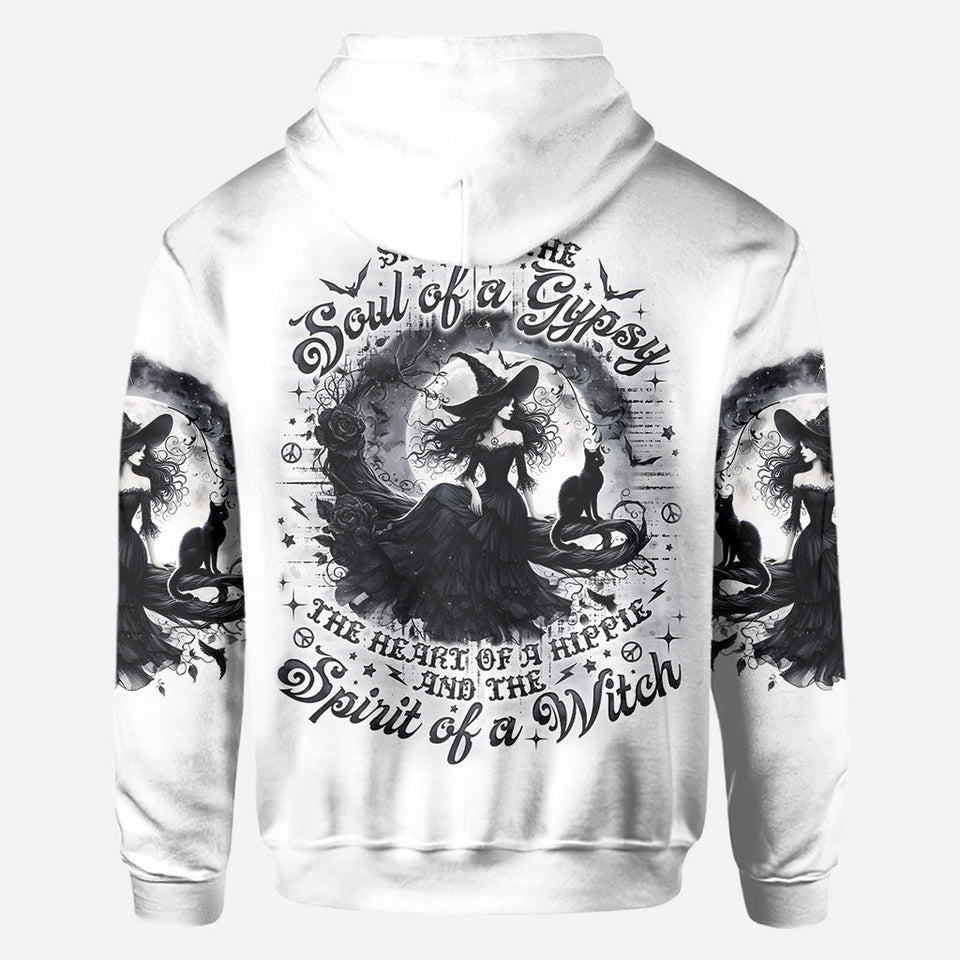 Spirit Of A Witch - Personalized Witch All Over Shirt