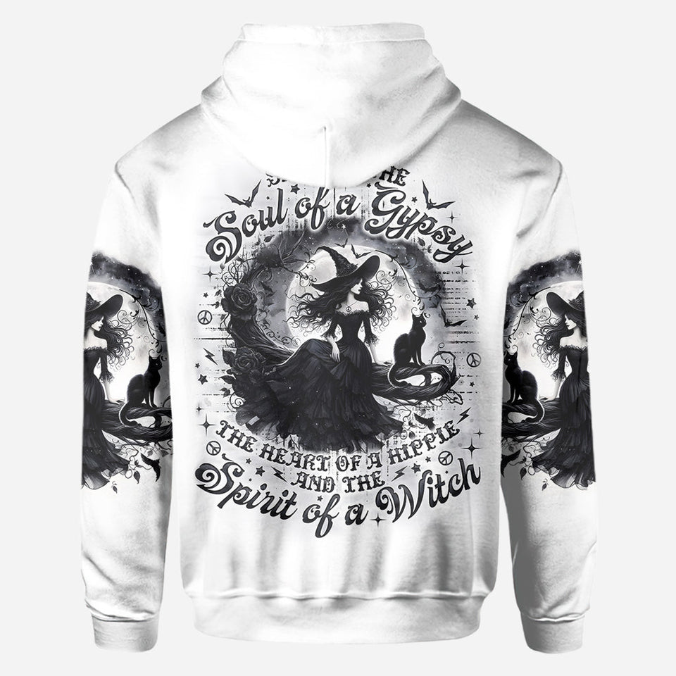 Spirit Of A Witch - Personalized Witch All Over Shirt