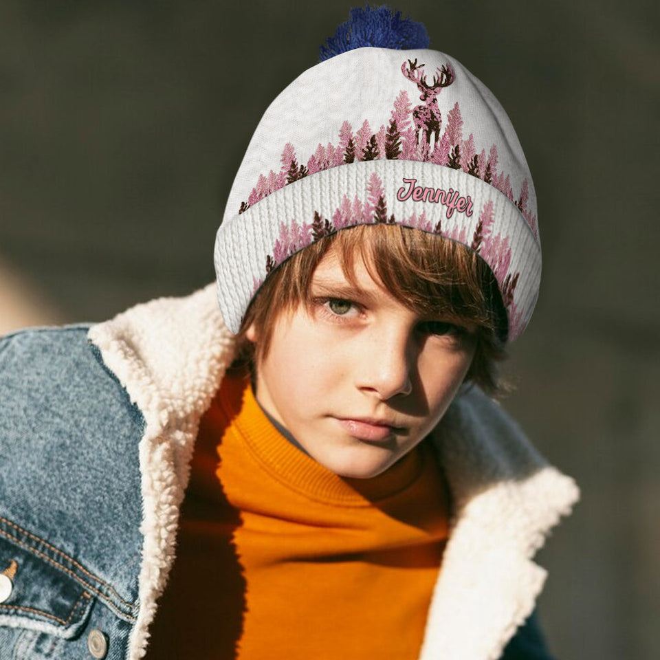 Country Girl - Personalized Hunting Beanie Hat