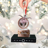 Beautifull Ballerina - Personalized Ballet Music Ornament
