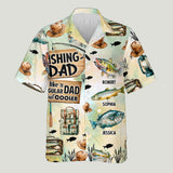Fishing Dad - Personalized Fishing Hawaiian Shirt