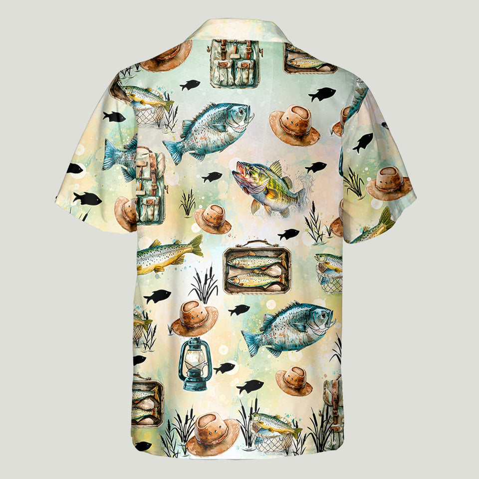 Fishing Dad - Personalized Fishing Hawaiian Shirt