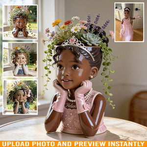 Custom Any Photo - Personalized Kid Acrylic Pot