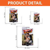 Hot Love Gifts - Personalized Couple Custom Shaped Acrylic Plaque