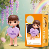 Custom Photo Conversation Heart Candy - Personalized Couple Custom Made 3D Minifigure