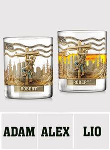Lineman Legacy Glass - Personalized Lineman Whiskey Glass