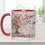 Grandkids Make Life More Grand - Personalized Grandma Accent Mug