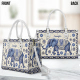 Bohemian Elephant - Personalized Elephant Leather Handbag