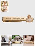 On My Wedding Day - Personalized wedding Tie Clip