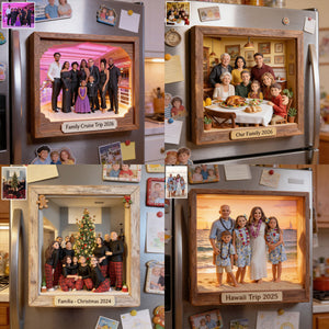 Custom From Any Photo - Personalized Family Magnet