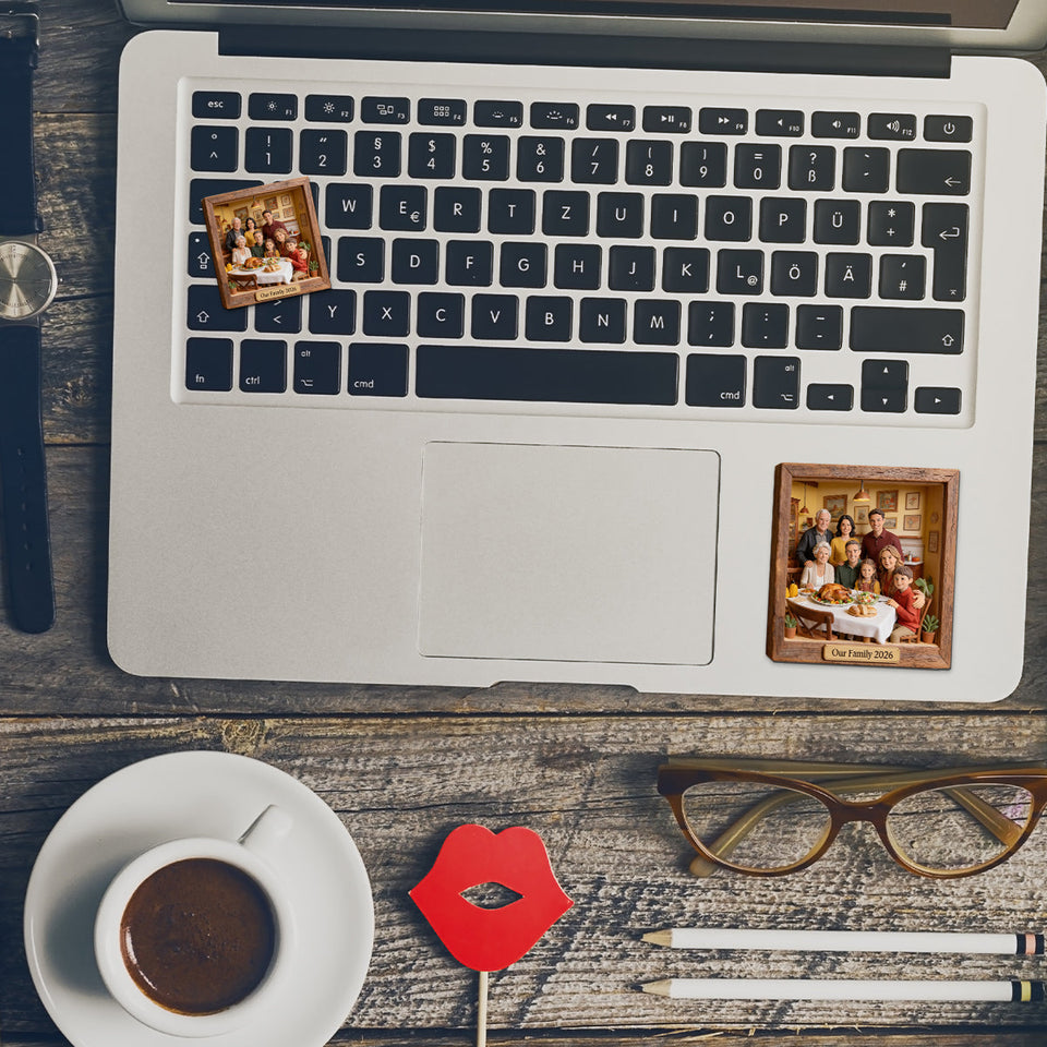 Custom From Any Photo - Personalized Family Magnet