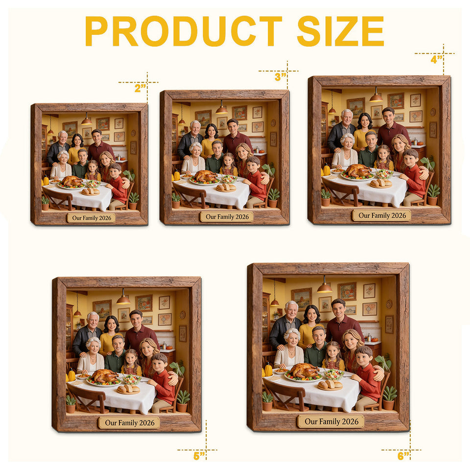 Custom From Any Photo - Personalized Family Magnet