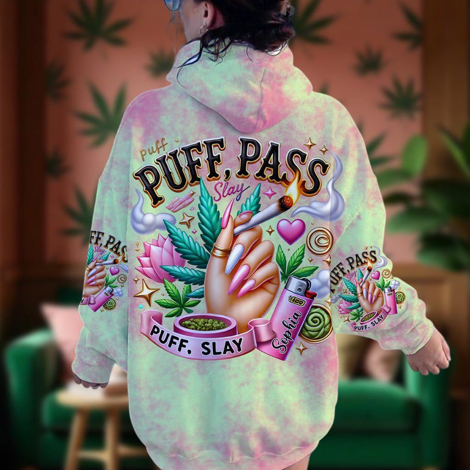 Stoner Chic - Personalized Weed All Over Shirt