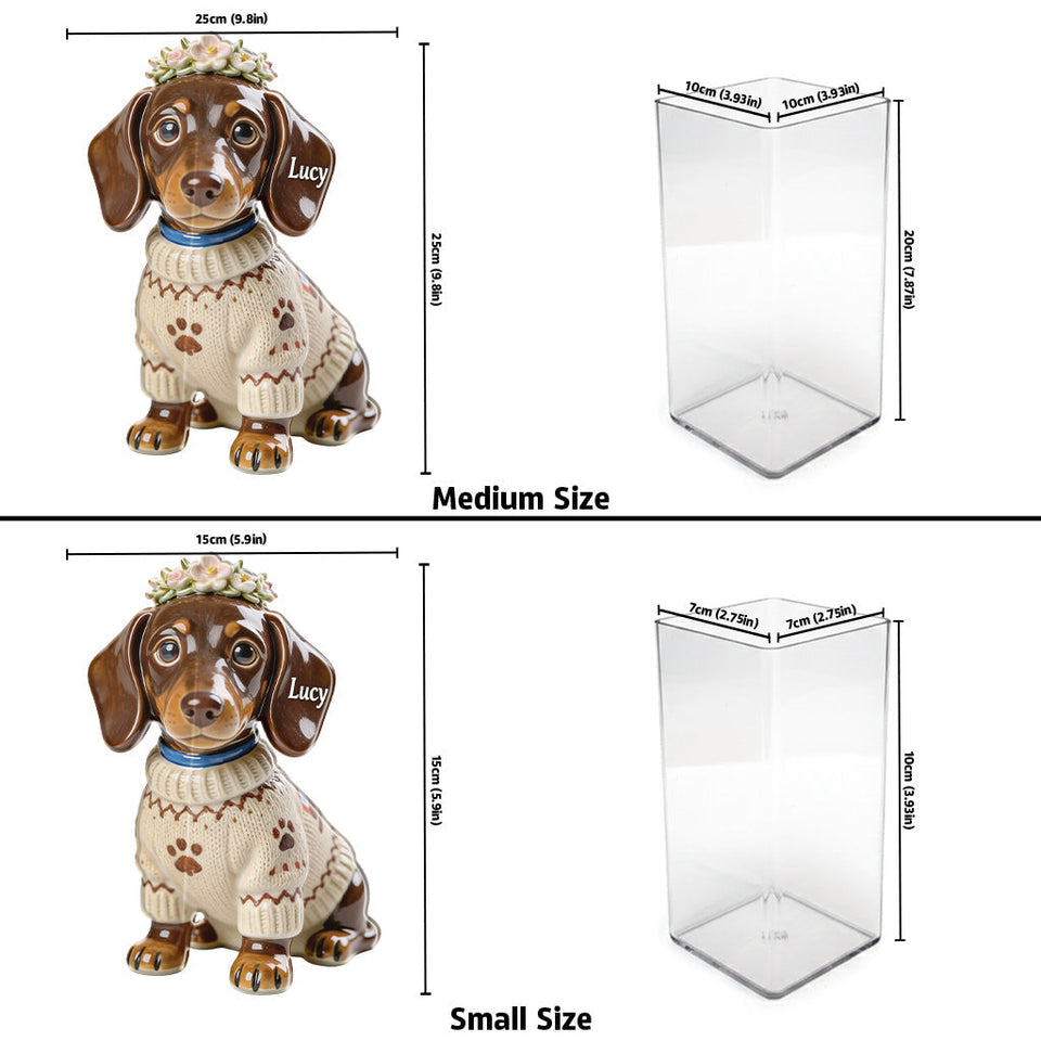 Custom Any Photo - Personalized Dog Acrylic Pot & Stake