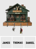 Love Hunting - Personalized Hunting Custom Shaped Hanging Rack