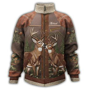 Hunting Partners For Life - Personalized Hunting Zip Jacket