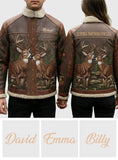 Hunting Partners For Life - Personalized Hunting Zip Jacket