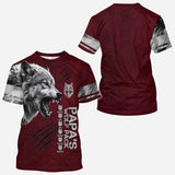Papa’s Wolf Pack - Personalized Father All Over Shirt
