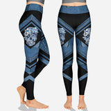 Cool Skull - Personalized Skull Hoodie and Leggings