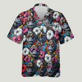 Bigfoot Summer Vibes - Personalized Hiking Hawaiian Shirt & Men Shorts