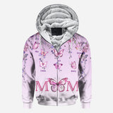 Mother And Children Butterfly - Personalized Mother All Over Shirt