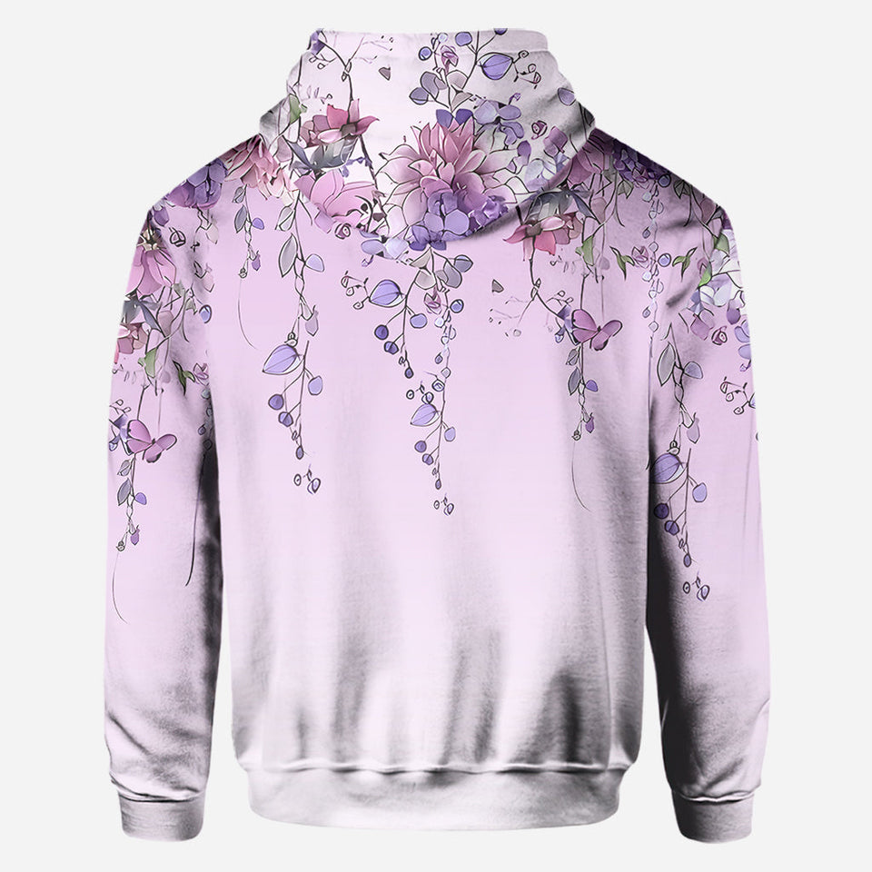 Mother And Children Butterfly - Personalized Mother All Over Shirt