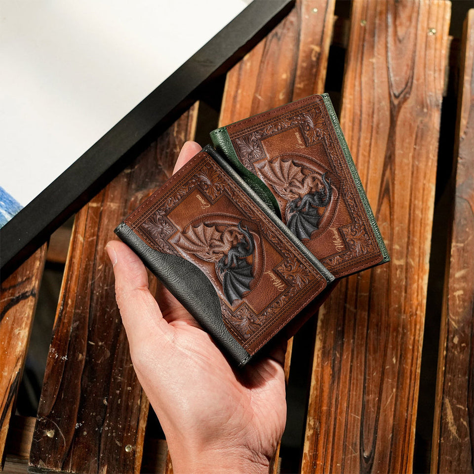 You & Me - Personalized Dragon Magsafe Wallet