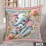 I Love You - Personalized Mother Throw Pillow