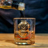 Scuba Diving Lovers Gift - Personalized Scuba Diving Whiskey Decanter Set