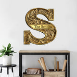 Happy Family - Personalized Family Cut Metal Sign