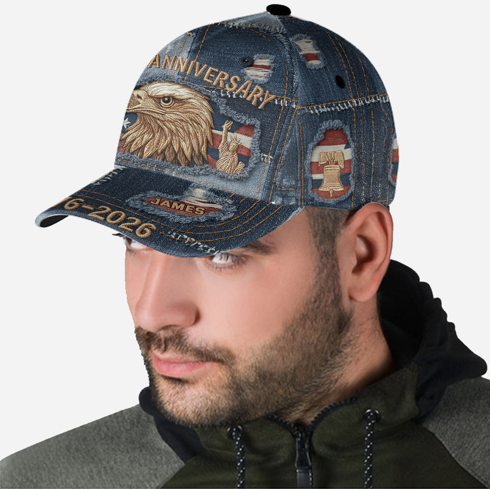 250th Anniversary USA - Personalized Patriot Classic Cap