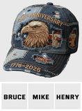 250th Anniversary USA - Personalized Patriot Classic Cap