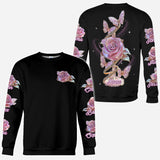 Flowers For Mom Grandma - Personalized Mother All Over Shirt