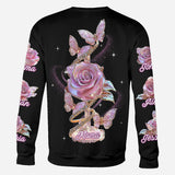 Flowers For Mom Grandma - Personalized Mother All Over Shirt
