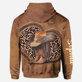 Cowgirl Boots - Personalized Cowgirl Hoodie and Leggings
